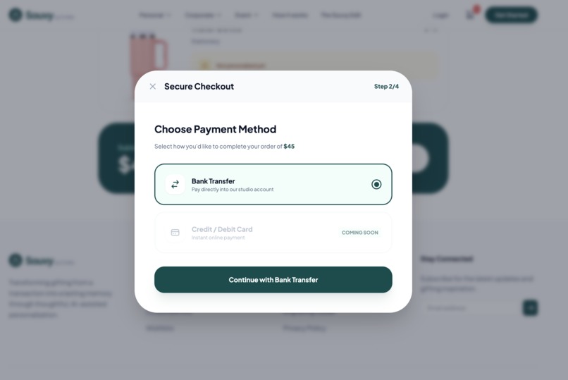 Souvy Edit: AI-Driven Bespoke Gifting – screenshot 6