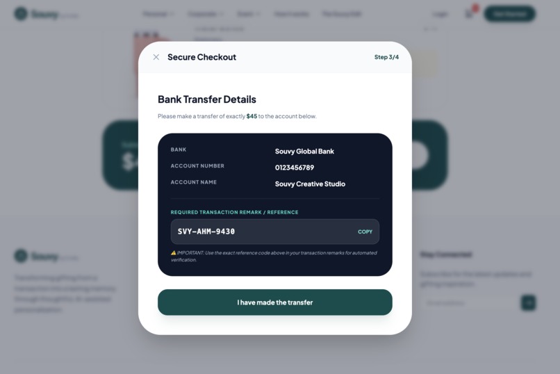 Souvy Edit: AI-Driven Bespoke Gifting – screenshot 7