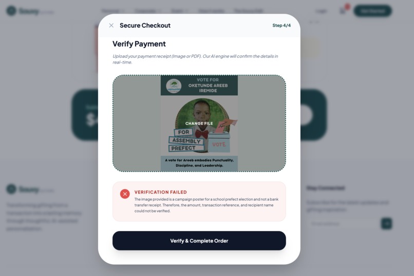 Souvy Edit: AI-Driven Bespoke Gifting – screenshot 8
