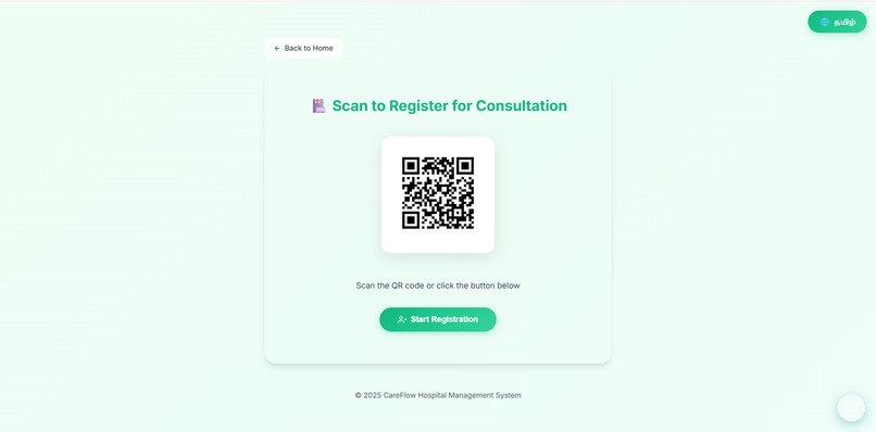 CareFlow-HMS-Smarter-Patient-Doctor-Coordination – screenshot 1
