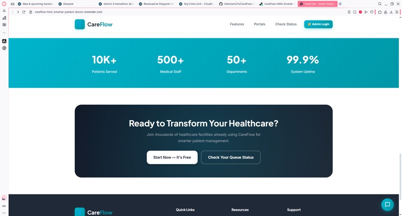 CareFlow-HMS-Smarter-Patient-Doctor-Coordination – screenshot 9
