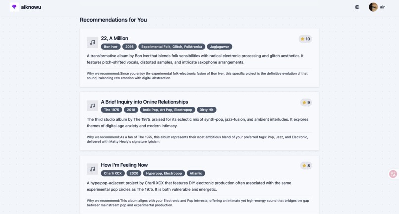 AIKNOWU – screenshot 2