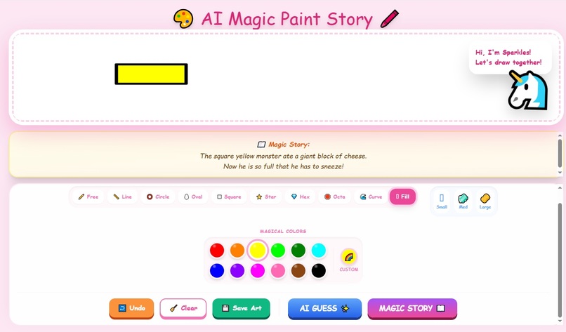 AI Magic Paint Story – screenshot 1