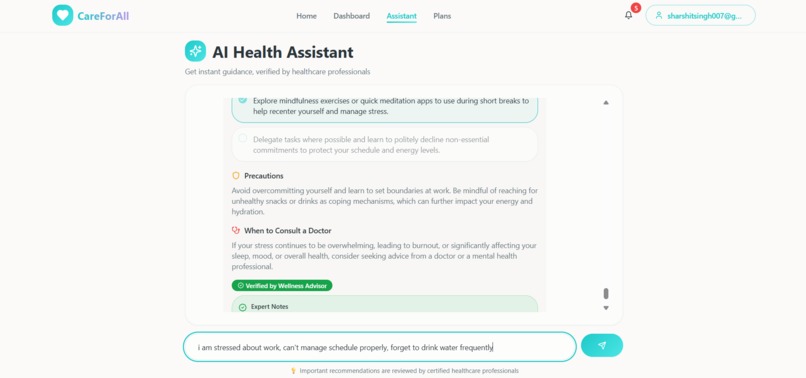 CareForAll – screenshot 3