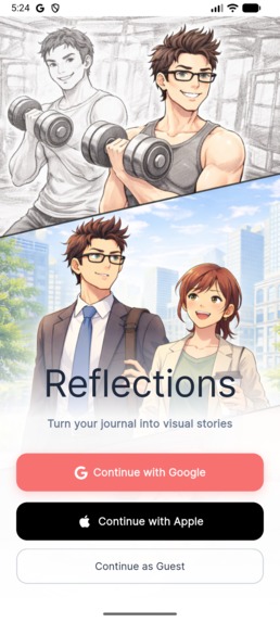 Reflections: A Visual Journal – screenshot 1