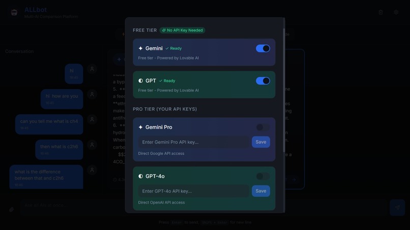 ALLbot – screenshot 1
