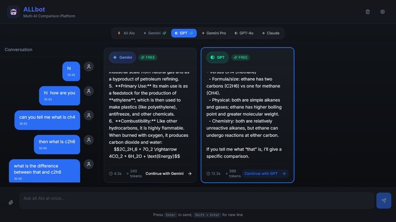 ALLbot – screenshot 2