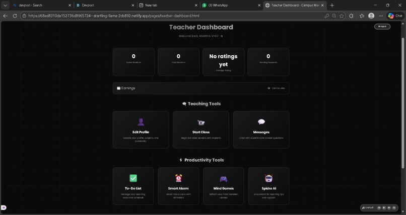 Campus Mentor  – screenshot 5