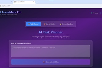 AI FocusMate Pro