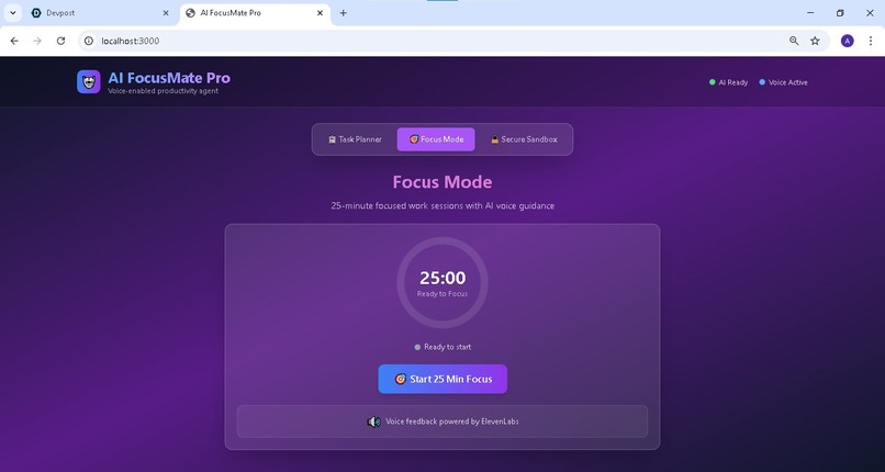 AI FocusMate Pro – screenshot 2