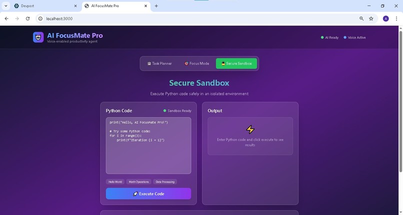 AI FocusMate Pro – screenshot 3