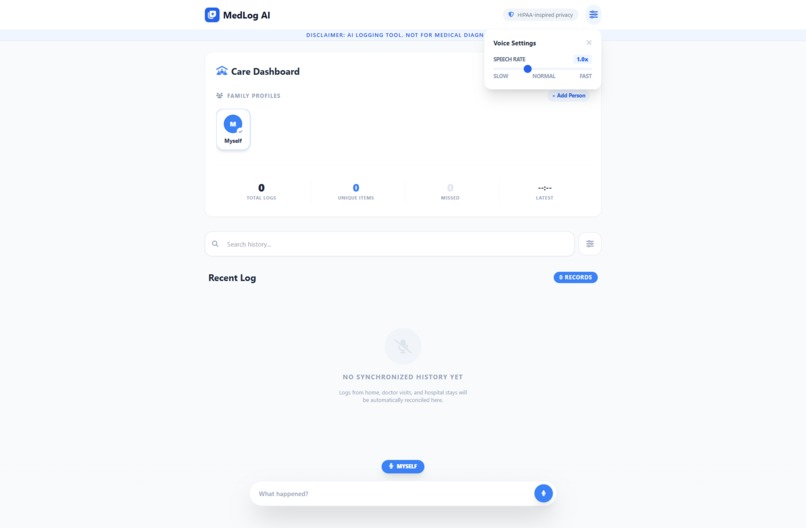 Medlog – screenshot 3
