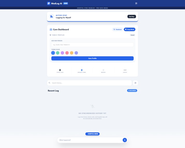 Medlog – screenshot 4