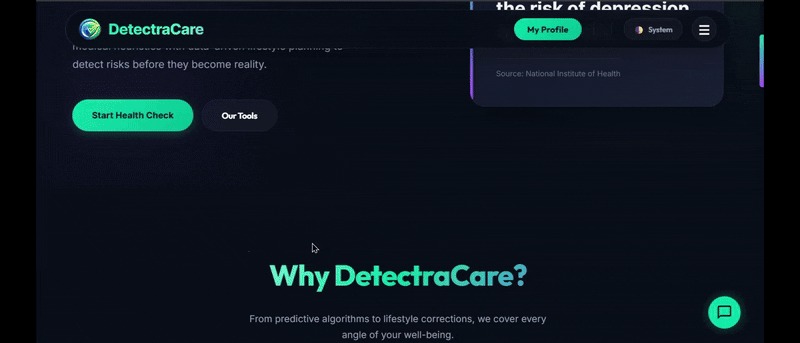 DetectraCare – screenshot 1