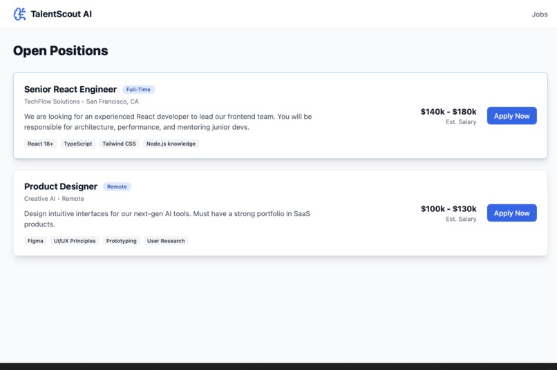 TalentScoutAI – screenshot 4