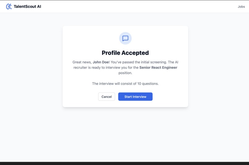 TalentScoutAI – screenshot 6