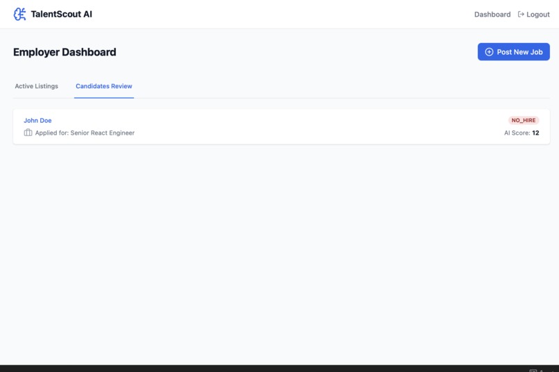 TalentScoutAI – screenshot 8