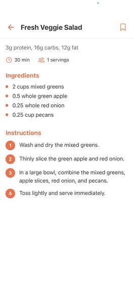 Food Friend – screenshot 4
