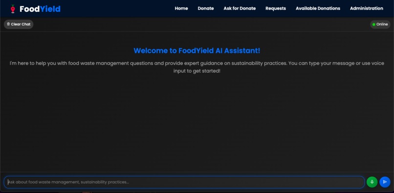 FoodYield-Reducing Food Waste With smart Solutions using AI. – screenshot 11