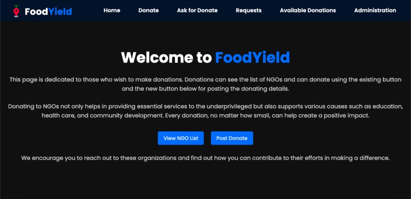 FoodYield-Reducing Food Waste With smart Solutions using AI. – screenshot 16