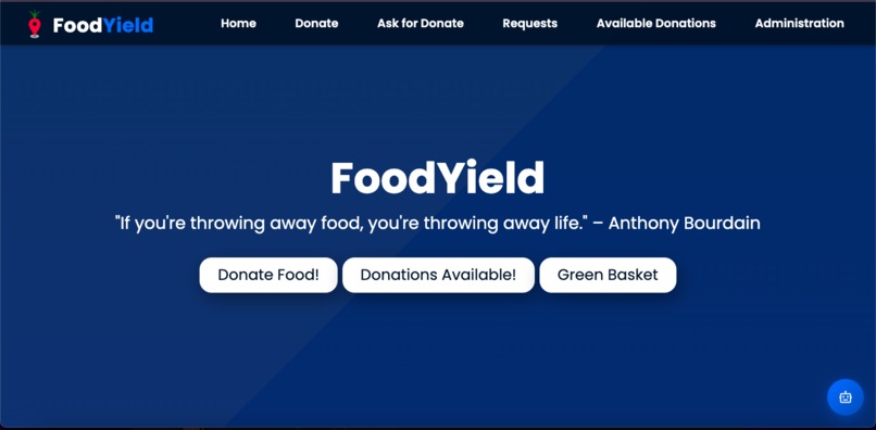 FoodYield-Reducing Food Waste With smart Solutions using AI. – screenshot 19