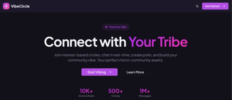 VibeCircle – screenshot 1