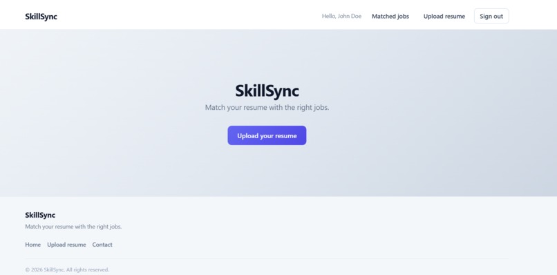 SkillSync – screenshot 2