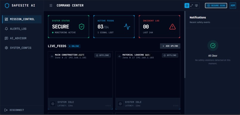 SAFESITE AI  – screenshot 1