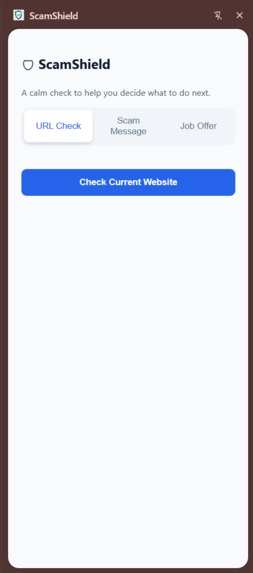 ScamShield-Extension – screenshot 2