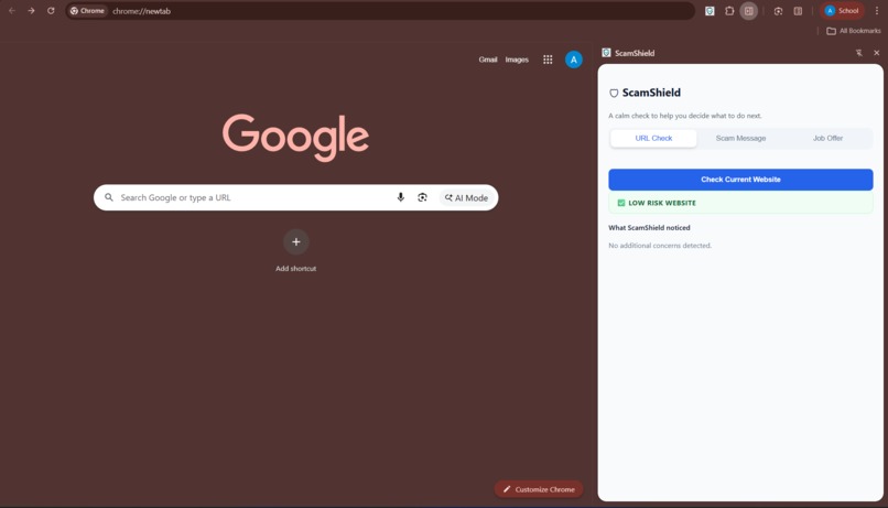 ScamShield-Extension – screenshot 9