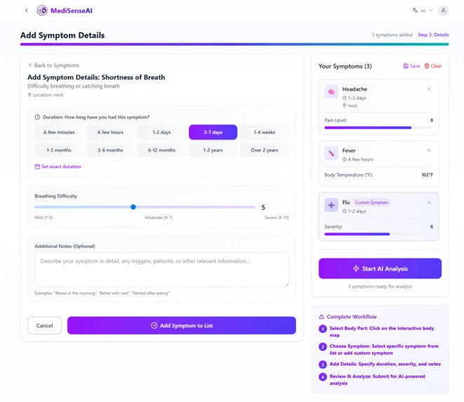 MediSense – screenshot 4