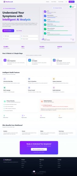 MediSense – screenshot 1