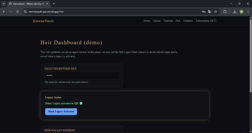 EternaVault – screenshot 4