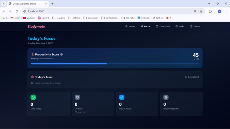 Studymate – screenshot 1