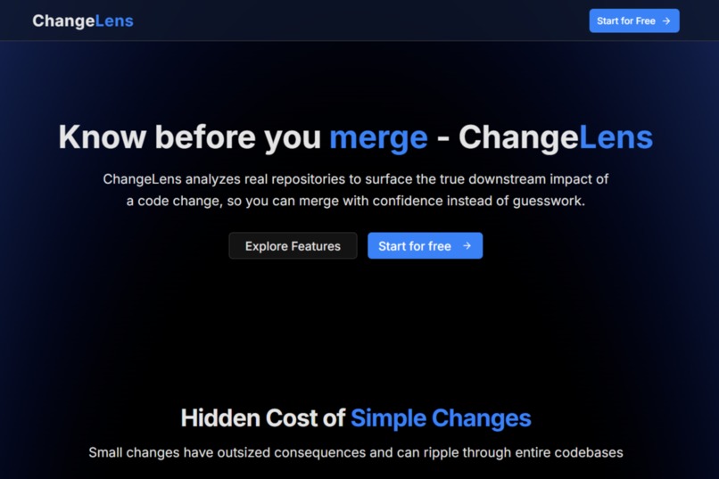ChangeLens – screenshot 1