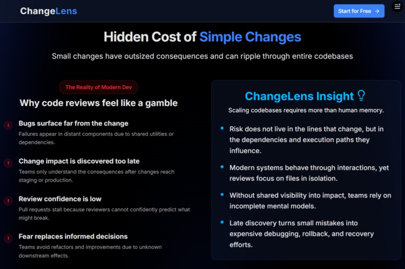 ChangeLens – screenshot 2