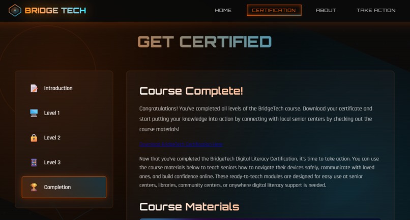 BridgeTech – screenshot 2