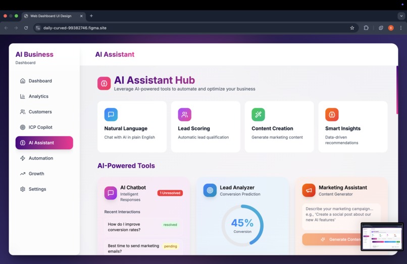 business analitics AI – screenshot 9
