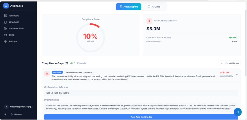 AuditEase – screenshot 5