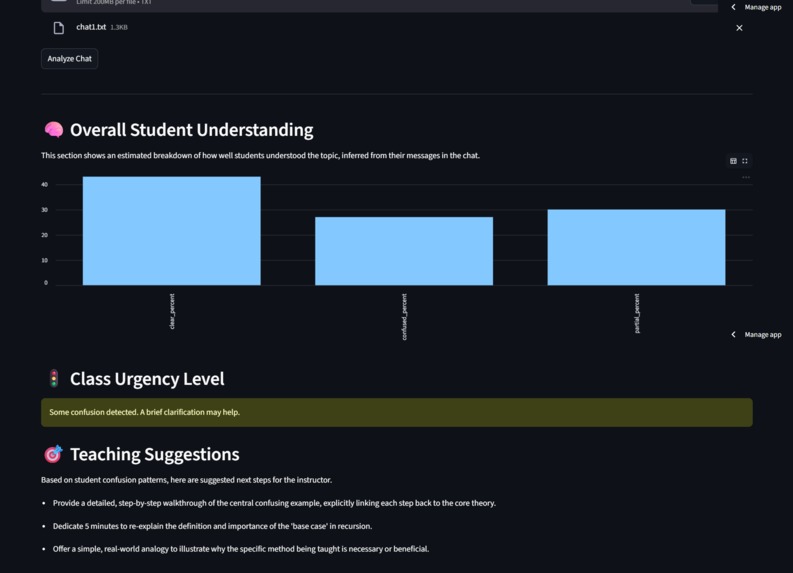 ClassSense AI – screenshot 2