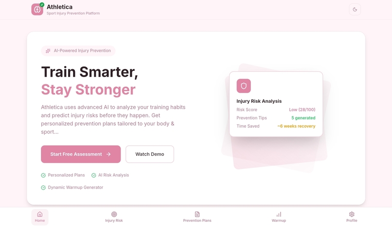 Athletica – screenshot 1