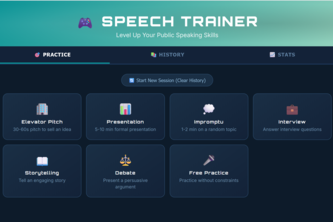 SpeechTrainer