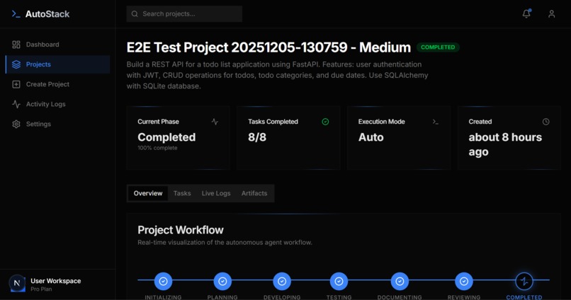 AutoStack – screenshot 1