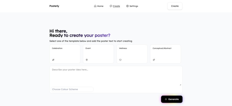 Posterly – screenshot 1