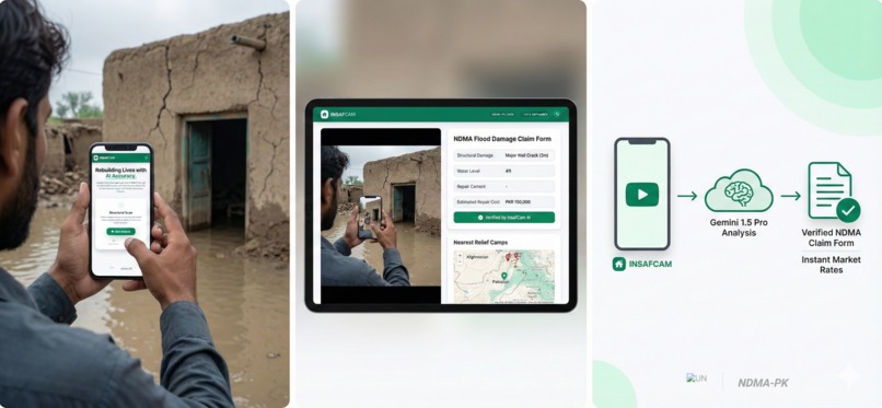 InsafCam: The Disaster Recovery Agent – screenshot 1