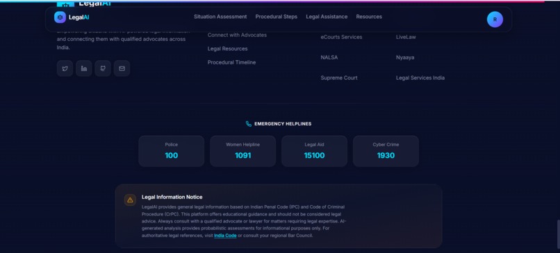 Lumina Legal — AI-Powered Indian Legal Assistant – screenshot 5
