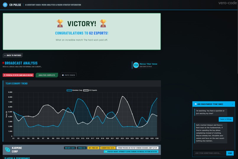 C9 Pulse: The AI Assistant Coach – screenshot 3