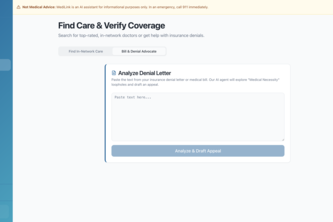 MediLink Healthcare Companion