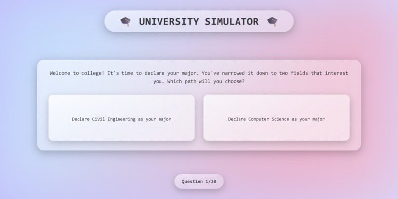 College Simulator – screenshot 1