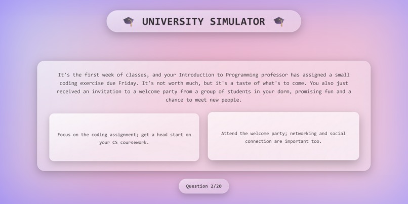 College Simulator – screenshot 2